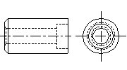VWS-40 UHMW Pusher Roller